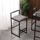 Set of 2 Counter Height Barstools with Back