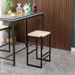 Set of 2 Backless Bar Stools for Kitchen Counter