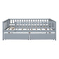 Full Size Daybed Wood Bed with Two Drawers