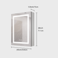 20 X 28 Inch Bathroom Medicine Cabinet with Mirror