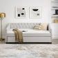 Twin Size Upholstered Daybed with Twin Size Trundle