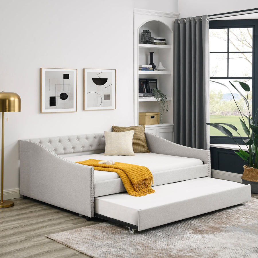 Full Size Daybed with Twin Size Trundle