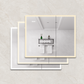 LED Bathroom Medicine Cabinet with Mirror