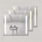 36 x 30 Inch Medicine Cabinet with LED Vanity Mirror