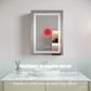 26x20 Inch Bathroom Medicine Cabinet with LED Mirror