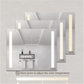 36 x 30 Inch Medicine Cabinet with LED Vanity Mirror