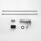 Waterfall Spout Bathroom Faucet - Single Handle Bathroom Vanity Sink Faucet