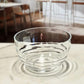 Swirl Acrylic Serving Bowls