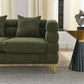 81-Inch Oversized 3 Seater Sectional Sofa