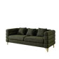 81-Inch Oversized 3 Seater Sectional Sofa