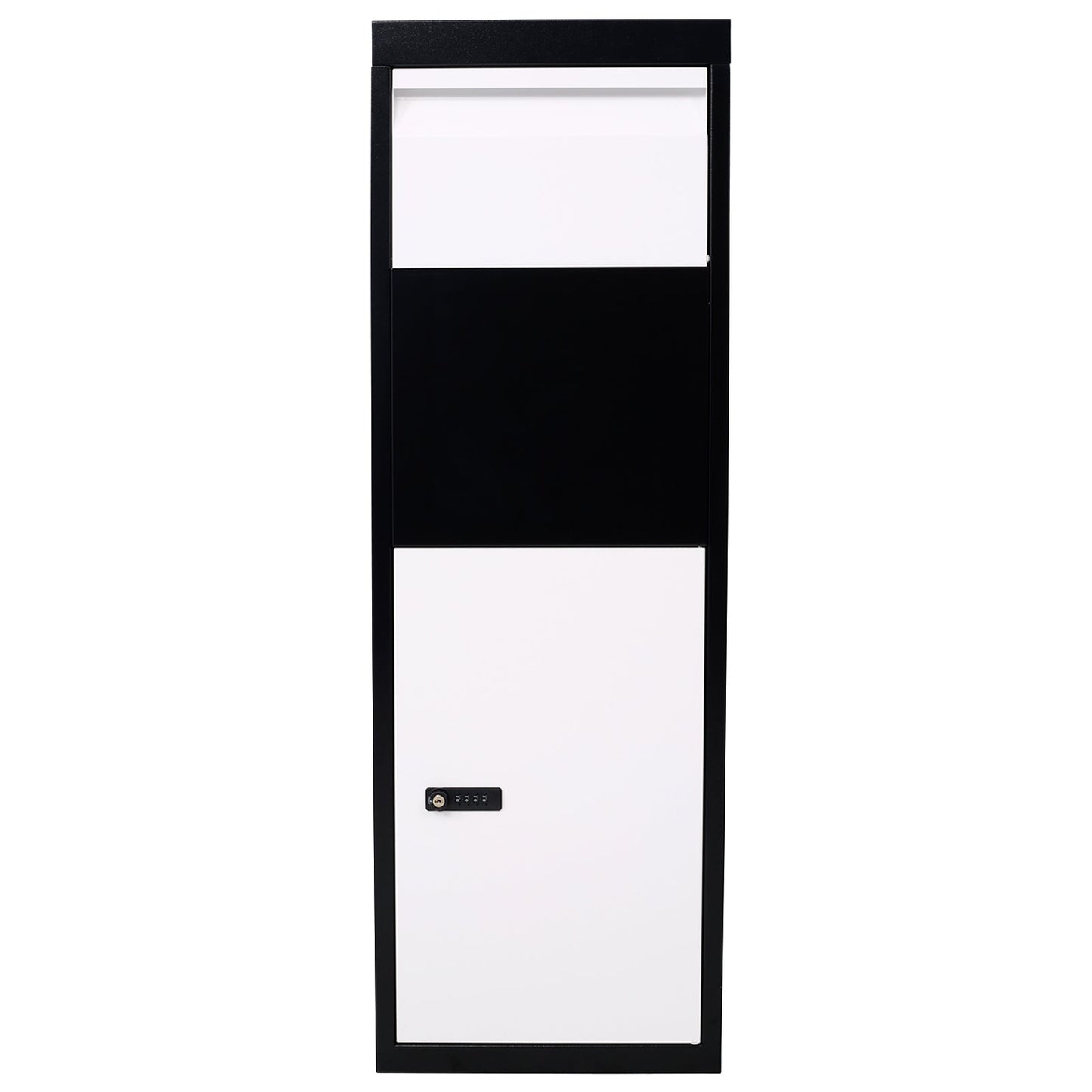Package Delivery Box - Galvanized Steel Parcel Mailbox
