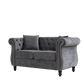 58.8" Chesterfield Sofa