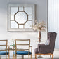 48" Antique Style Decorative Square Wall Mirror