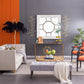 48" Antique Style Decorative Square Wall Mirror