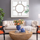 48" Antique Style Decorative Square Wall Mirror