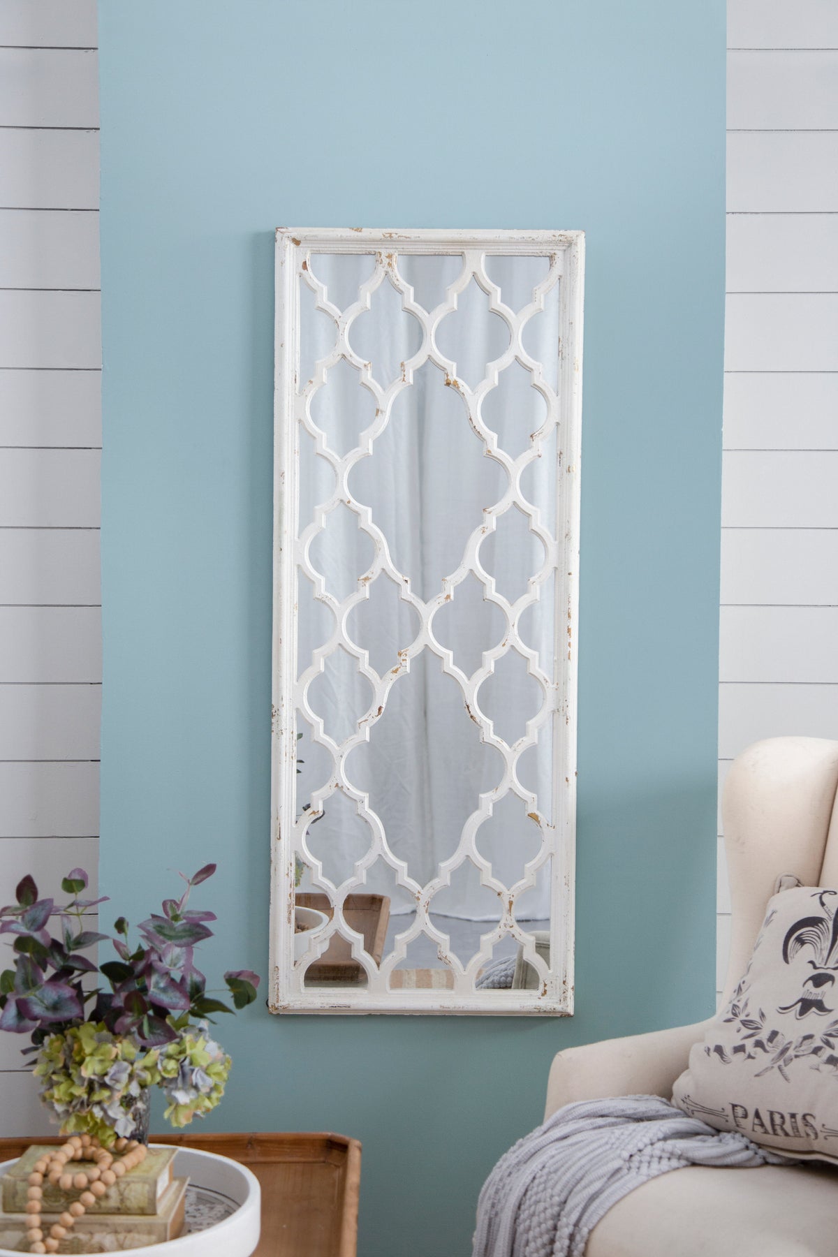 24" x 60" Distressed Full Length Mirror