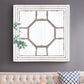 48" Antique Style Decorative Square Wall Mirror