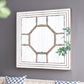 48" Antique Style Decorative Square Wall Mirror