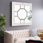 48" Antique Style Decorative Square Wall Mirror