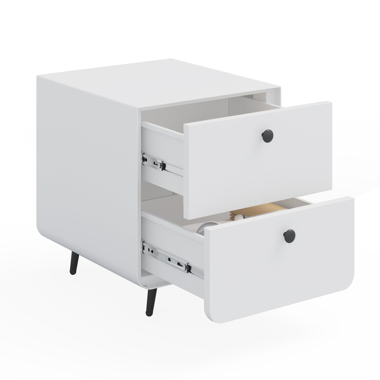 Modern Night Stand Storage Cabinet