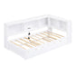 Twin Size Daybed With Trundle, Storage Cabinets & USB Ports