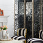 Herero 4-Panel Decorative Screen Room Divider