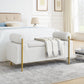 Elegant Upholstered Storage Bench