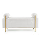 Elegant Upholstered Storage Bench