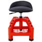 Pneumatic 360 Degree Swivel Stool, Heavy Duty Rolling Mechanics Stool