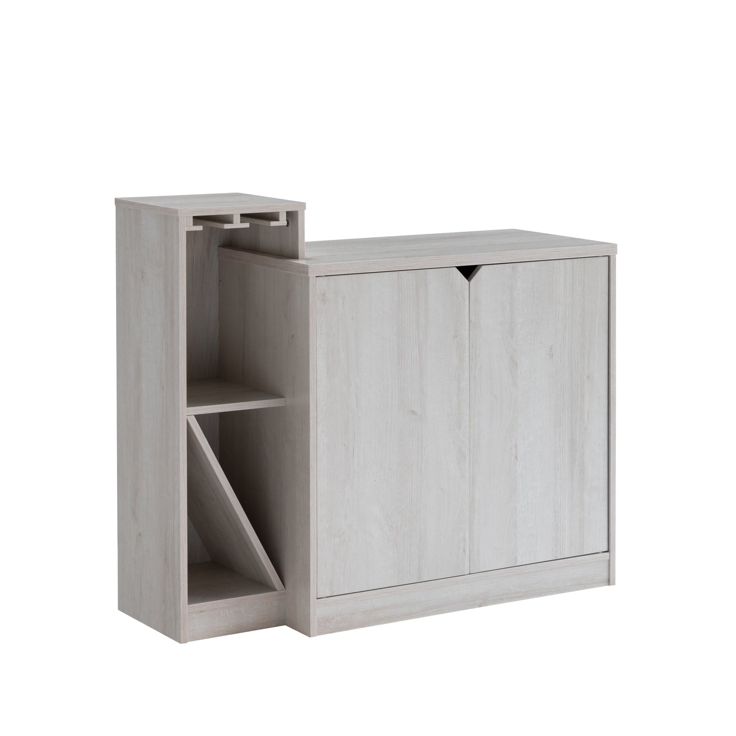 Bar Cabinet for Wine Storage and Display