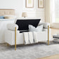 Elegant Upholstered Storage Bench