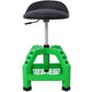 Pneumatic 360 Degree Swivel Stool, Heavy Duty Rolling Mechanics Stool