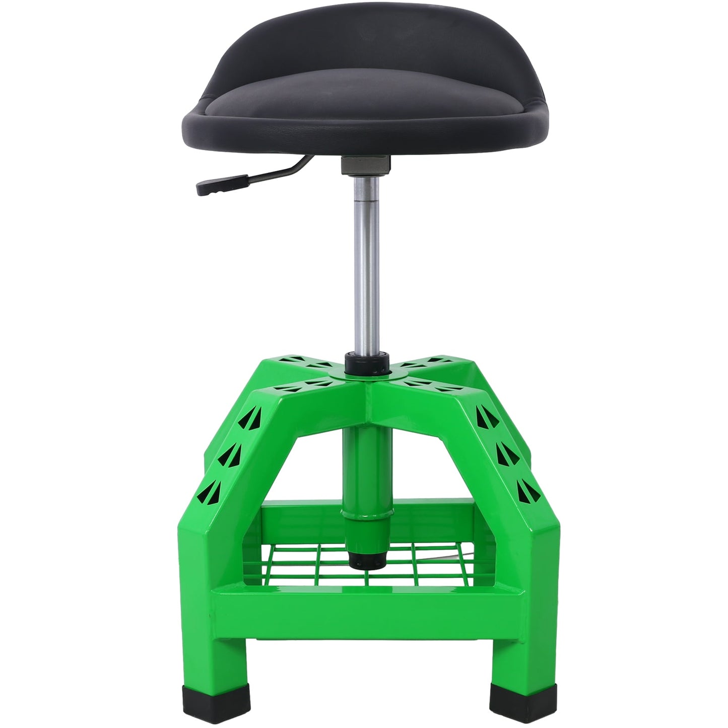 Pneumatic 360 Degree Swivel Stool, Heavy Duty Rolling Mechanics Stool