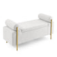 Elegant Upholstered Storage Bench