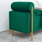 Elegant Upholstered Velvet Storage Bench