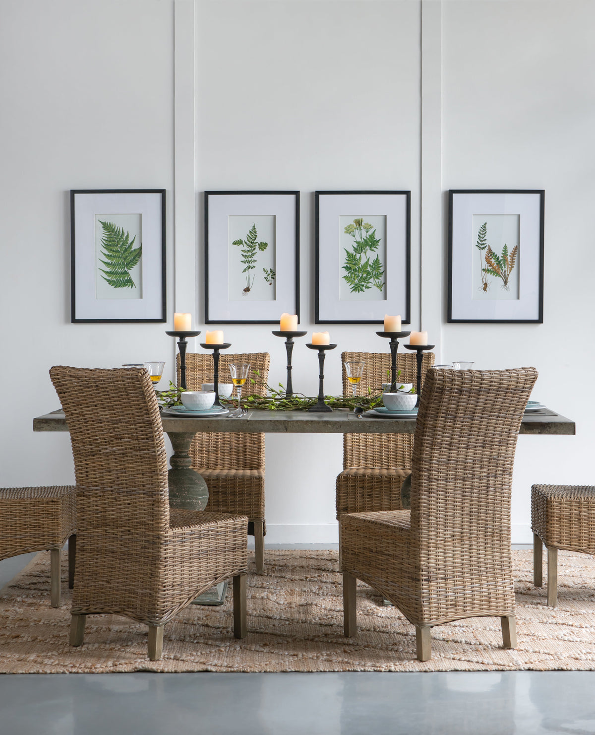 Set of 4 Botanical Wall Décor