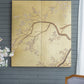Set of 2 Cherry Blossom Wall Art Panels