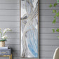 Set of 2 Elongated Modern Abstract Oil Paintings
