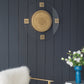 23.5" Round Moving Gear Roman Numeral Clock