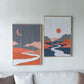 26.5" x 38.5" Rectangular Tassel Print Wall Art