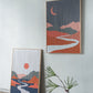 26.5" x 38.5" Rectangular Tassel Print Wall Art