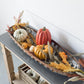 12.5" x 3" x 37.5" Metal Wall Art With Grid Pattern