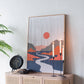 26.5" x 38.5" Rectangular Tassel Print Wall Art