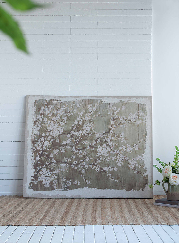 60" x 48" Large Cherry Blossom Canvas Art Print