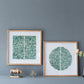 23.5" x 23.5" Elos Stone Shadow Boxes Wall Art, Set of 2