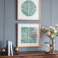 23.5" x 23.5" Elos Stone Shadow Boxes Wall Art, Set of 2