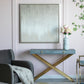 Golden Sunshine Framed Hand-Painted Canvas Print