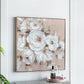 36" x 36" Square Framed Wall Art Flower Canvas Print