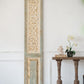 Large Wooden Rectangle Hanging Panel Decorative Wall Sculpture