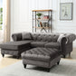 Nola G0350B-SC Sofa Chaise (Without Ottoman)